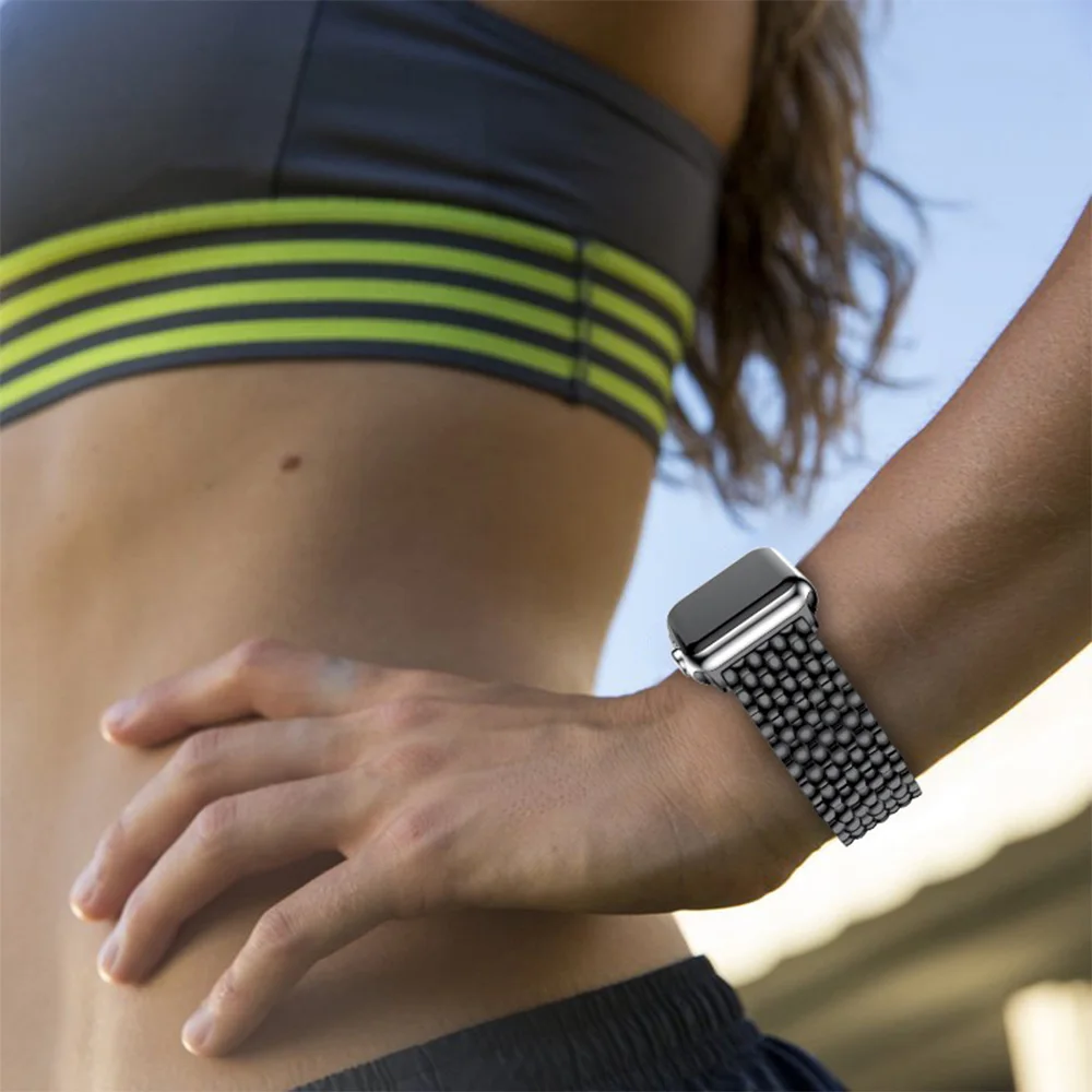 Металлический ремешок для Apple Watch Band 10 46 мм 42 мм 9 8 7 45 мм 41 мм Ultra 49 мм Браслет из нержавеющей стали iWatch Series 6 5 4 SE 44 40 мм