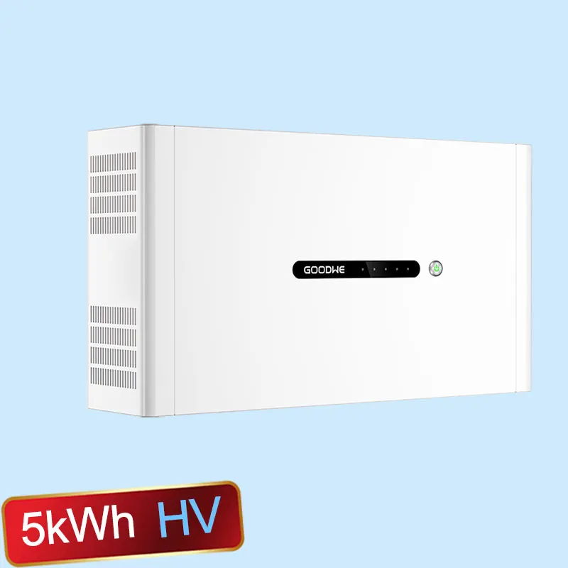 

Goodwe Lynx D Series IP66 W ll Mounted 5 kWh High Volt ge 435 V LiFePO4 Energy Stor ge B ttery