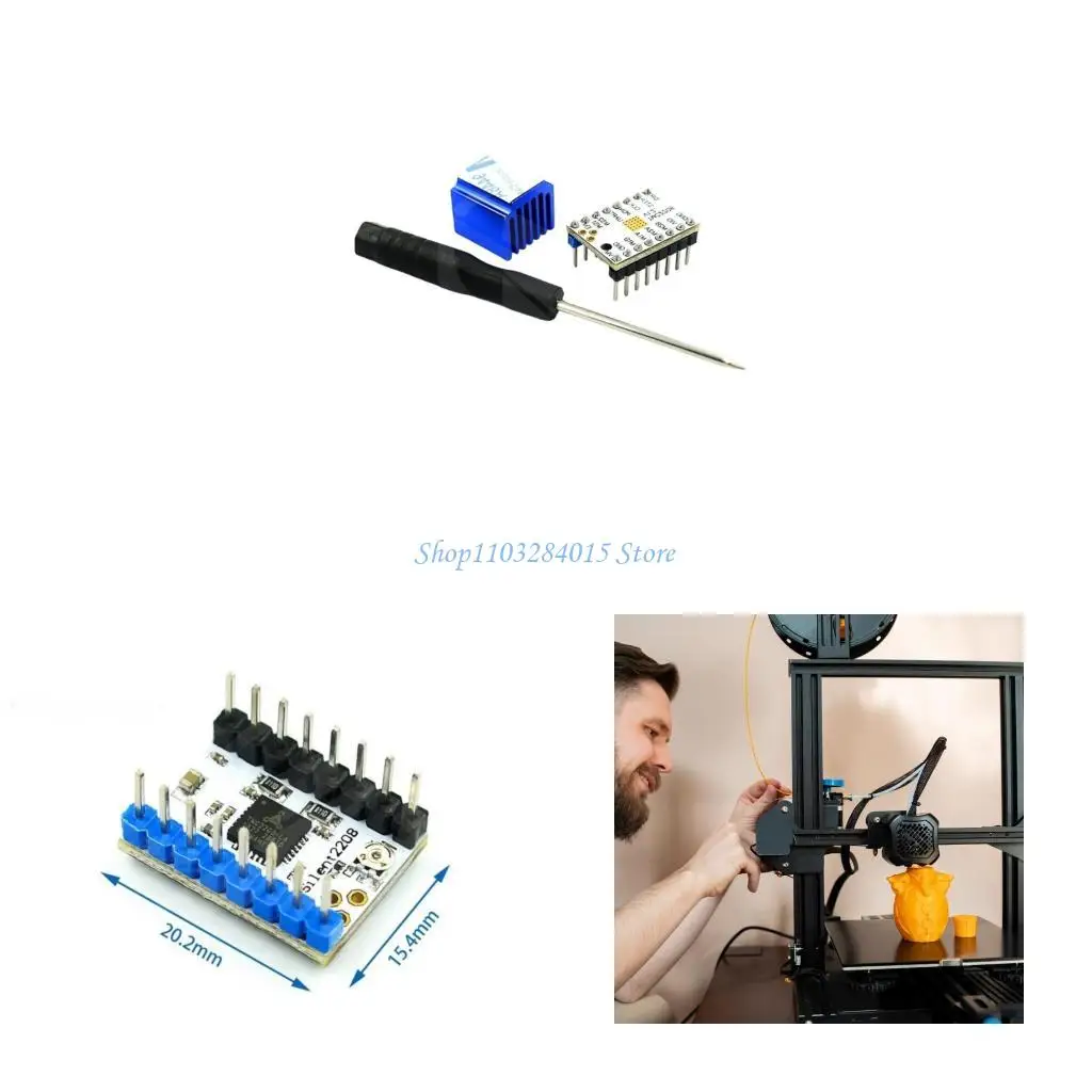 

R6FF 3D Printer TMC2208 Ставильный водитель ток