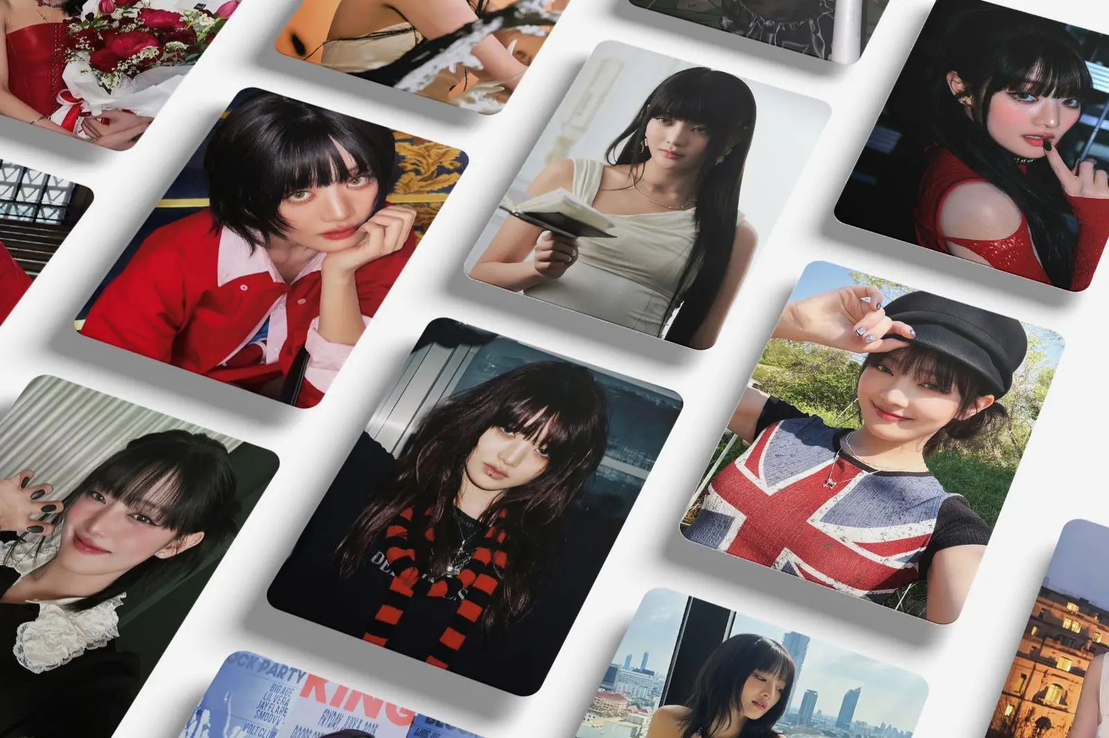 127 I-DLE MINNIE 미니카드, 스티커, WE ARE 포토카드, GIDLE 앨범카드, LOMO 카드