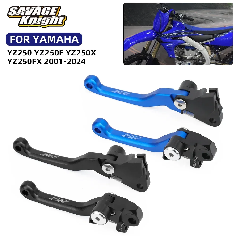 

Pivot Brake Clutch Lever For YAMAHA YZ250 YZ 250 F 250FX YZ250X 2001-2024 Motorcycle Accessories Adjustable Folding Handlebar