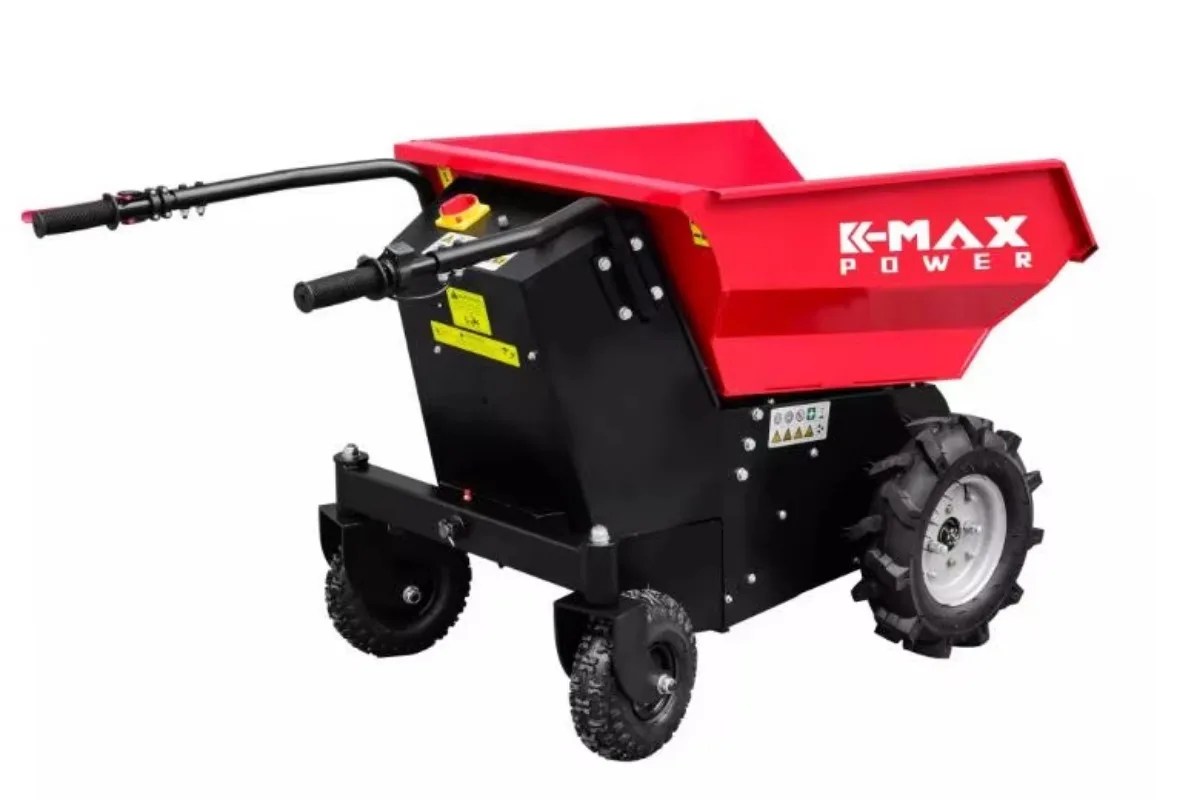 

K-max Self Loading 500kg Load 20Ah ed Tracked Mini Dumper Small Dump Truck for Garden