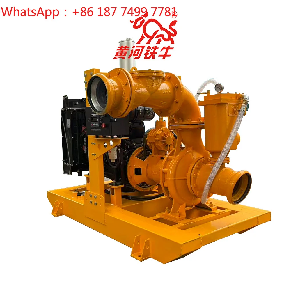 OEM   Engine Water Pump Vacuum Self-priming Pump for Water Supply Water Conservancy Projects Dewatering Pump