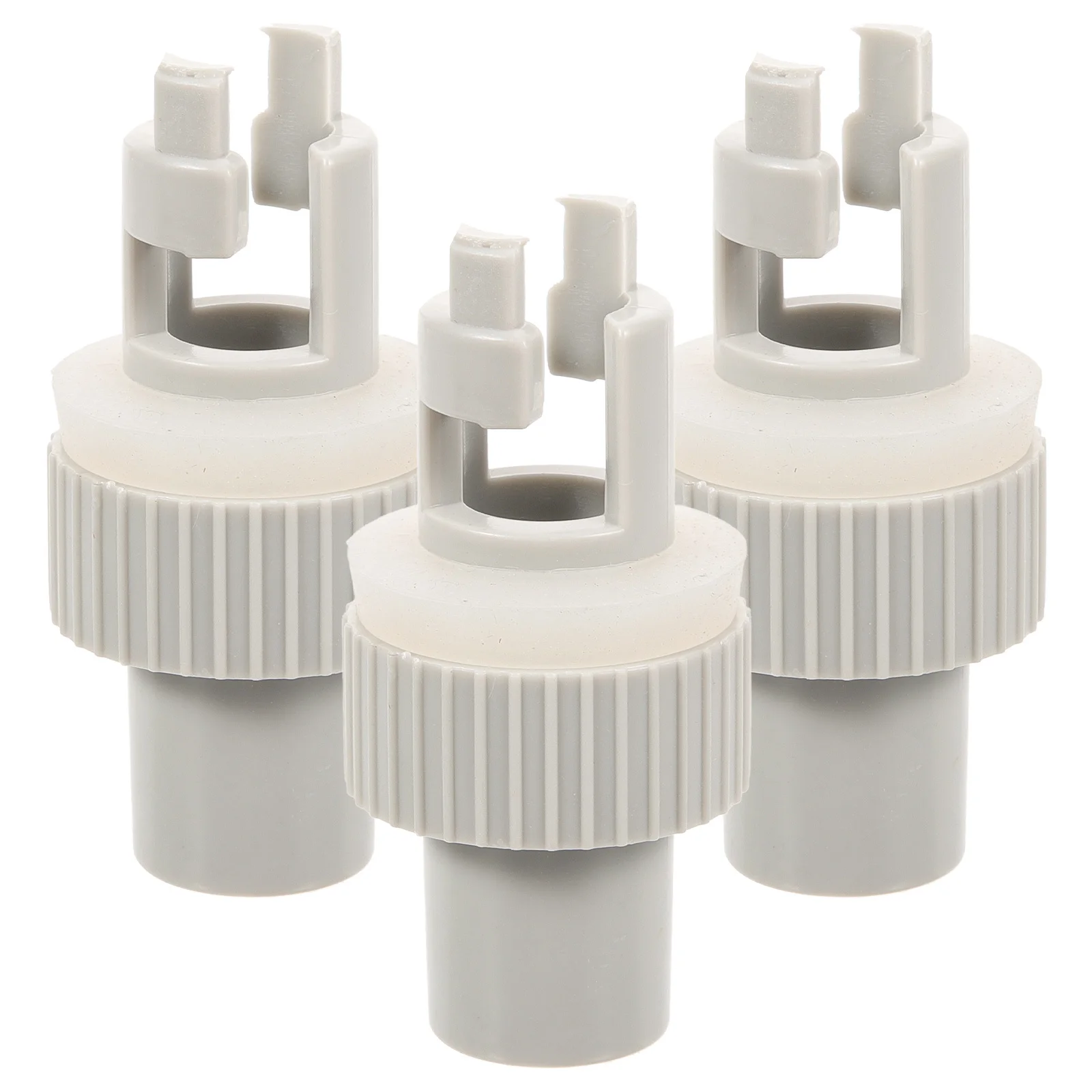 

3Pcs Boat Air Valve PVC Inflatable Pump Adapter Inflatable Rowing Kayak Dinghy Canoe Accessory Quick Inflation