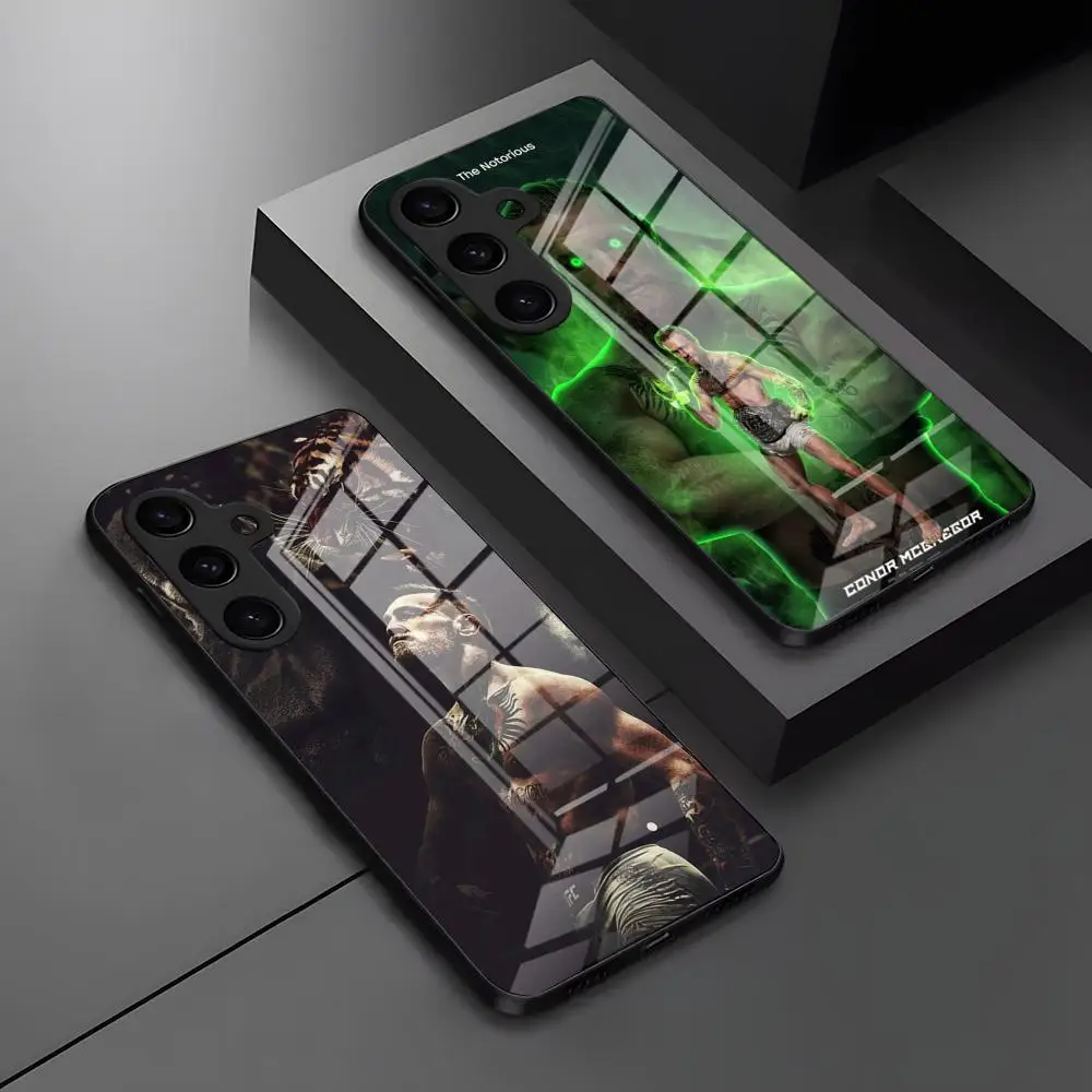 Чехол для телефона Conor McGregor для Samsung A52 A71 A21 A54 A20 S25 Galaxy A34 A14 A32 S24 S23 S22 S21 S20 FE Glass Cover Чехол для телефона Conor McGregor для Samsung A52 A71 A21 A54 A20 S25 Galaxy A34 A14 A32 S24 S23 S22 S21 S20 FE Glass Cover