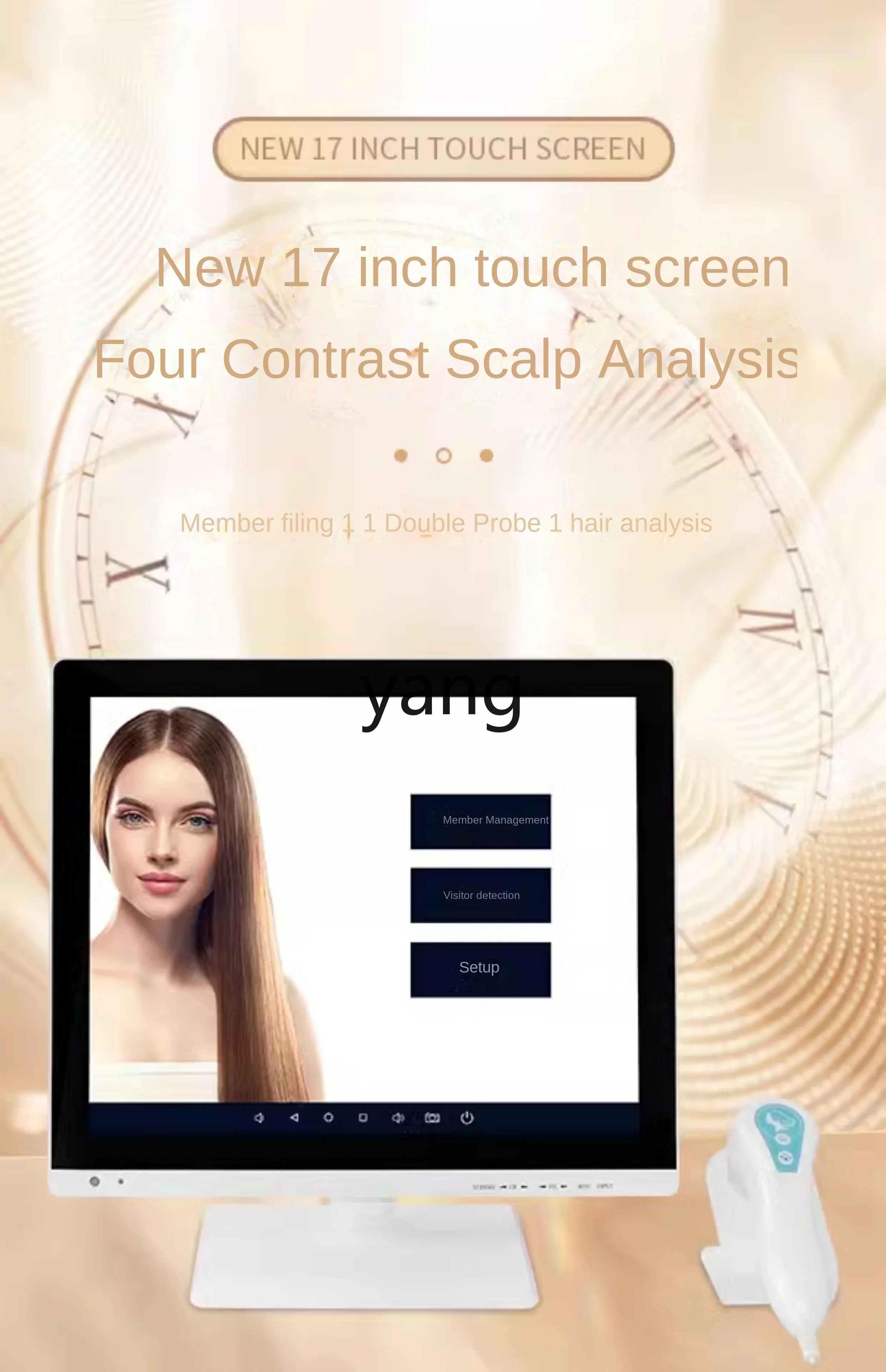 

LTT detection instrument hair follicle high definition all-in-one machine skin test analysis four-spectrum beauty salon hair