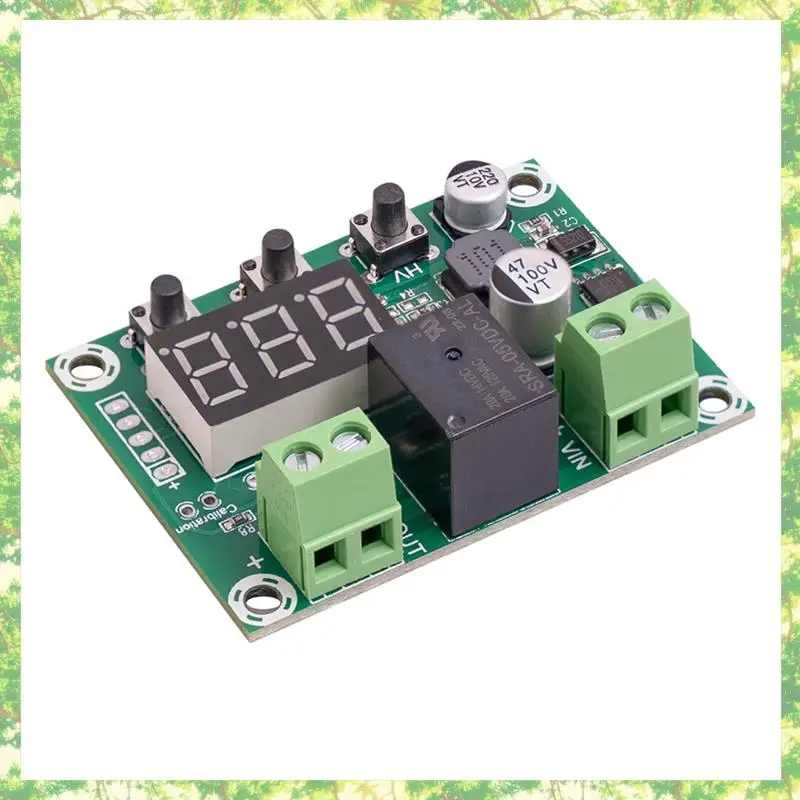 Smart-4X 6V-80V Battery DC Voltage Protection Module High Voltage Undervoltage Battery Disconnect Output Protection Board