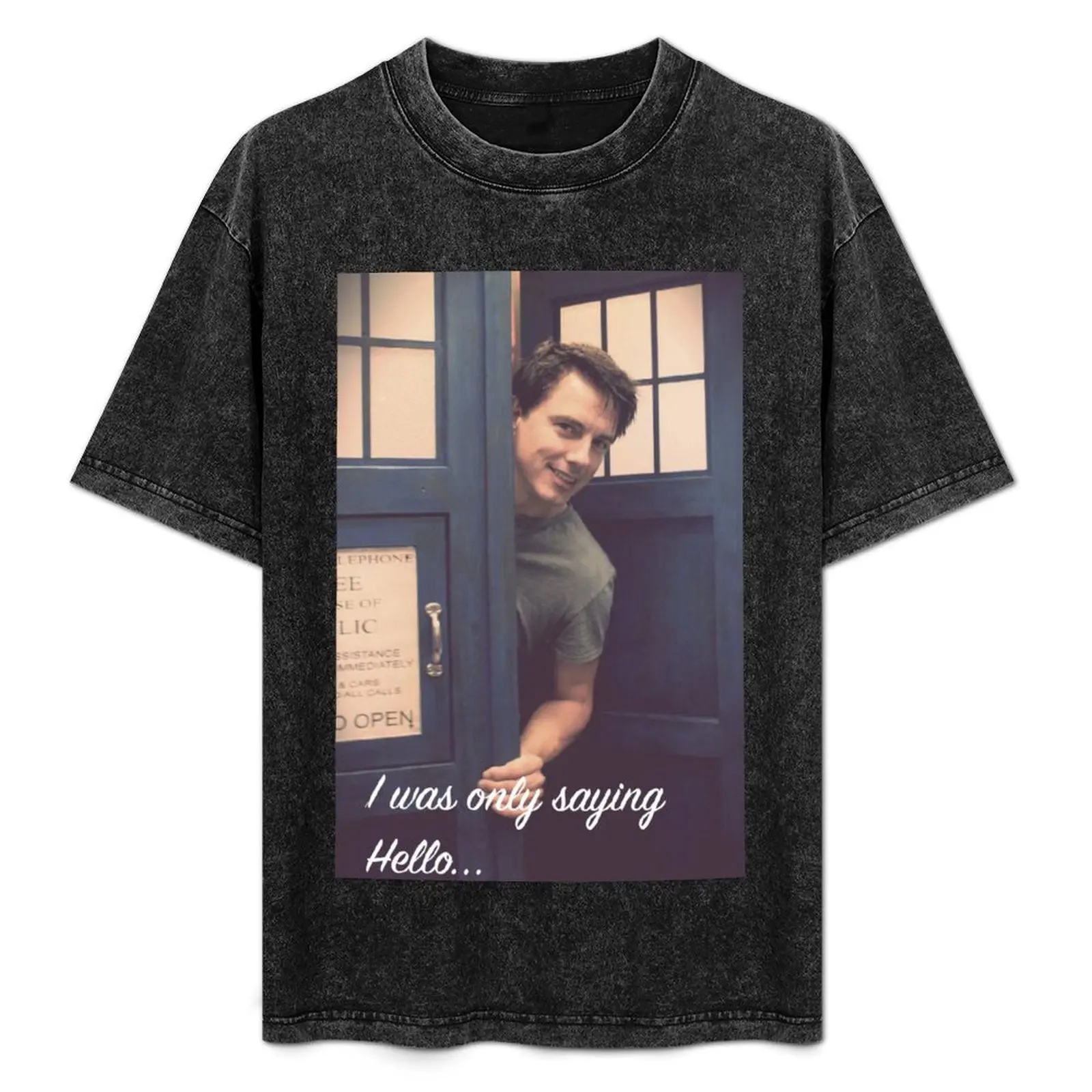 Captain Jack Harkness T-Shirt customizeds Louboutins cotton graphic tees Anime t-shirt t shirt for men