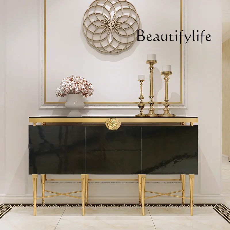 

Dining Room Cabinet Sideboard Modern Simple Wooden Living Room Pantry Cabinet Storage Cabinet Side Table
