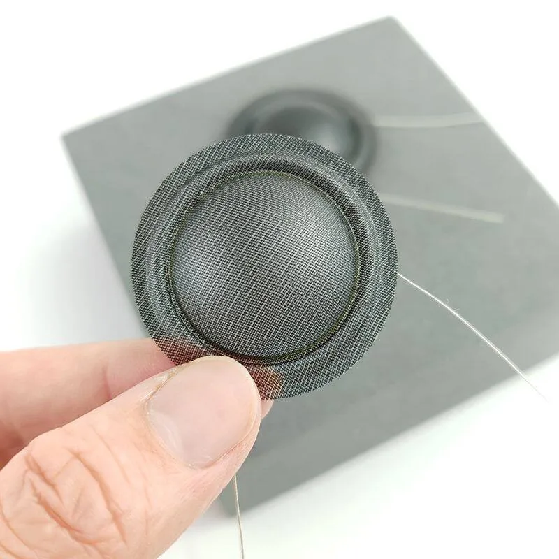 

2 Pcs 25.5mm High Quality Transparent Silk Diaphragm Dome Tweeters 4ohm Loudspeaker Speaker Voice Coil