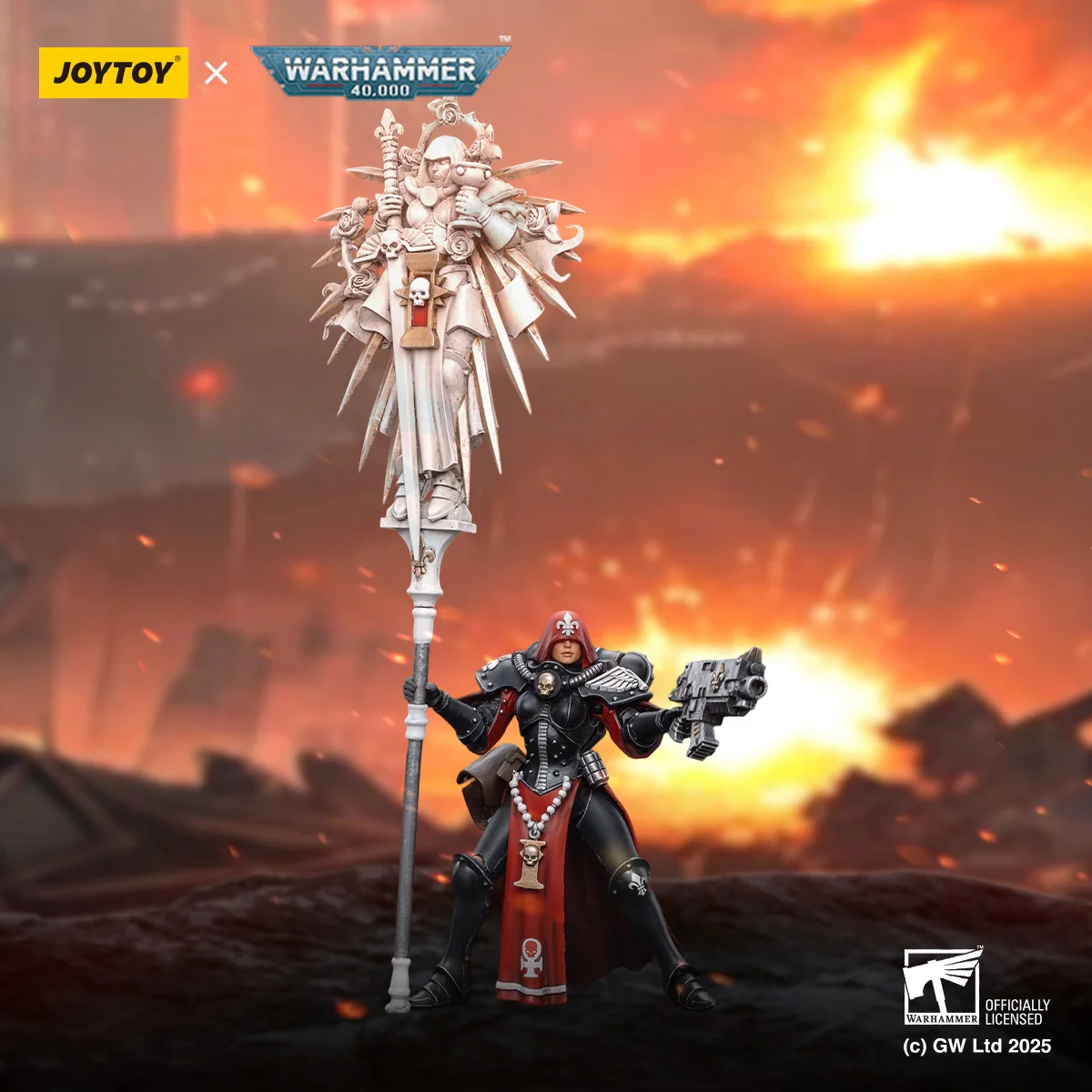 

【Pre-sale】JOYTOY Warhammer 40K Adepta Sororitas Imagifier Sister Saelon Battle Sister Sister Noyalle Kassia Jurel Ludwenna