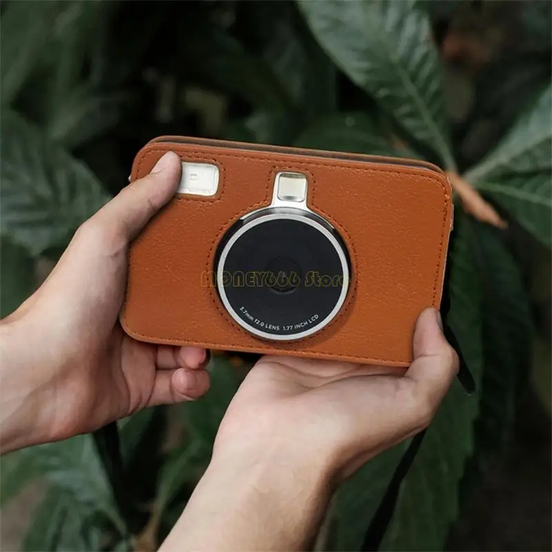 F62C حافظة كاميرا PU مقاومة للصدمات، واقي كاميرا محمول مثالي للكاميرا #3