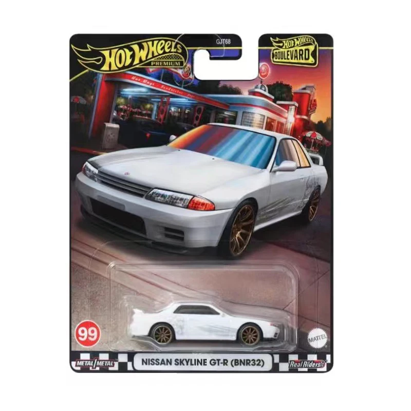 Hot Wheels Premium Boulevard #96-100 #106-110 Toyota gazSupra Nissan Skyline Mazda Lamborghini Countach 1/64 Modèle de voiture jouet GJT68