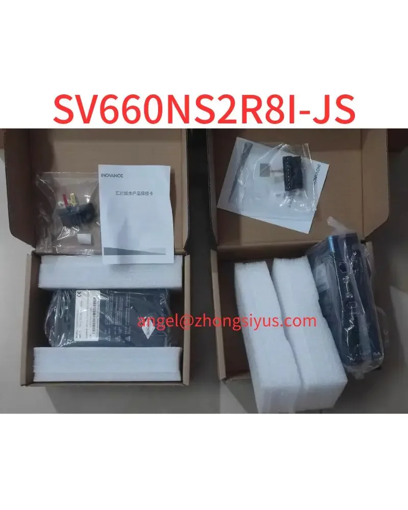 New servo drive, SV660NS2R8I-JS, 400W