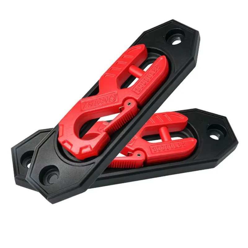 

Factory Price Traction Winch Accessories Aluminum Winch Cable Hook Set Cable Guide and Winch Hook