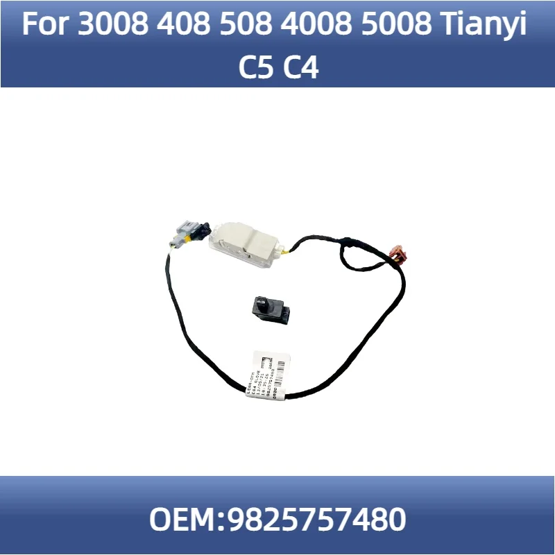 

9825757480 For Peugeot 3008 408 508 4008 5008 Citroen Tianyi C5 C4 glove box lamp harness switch