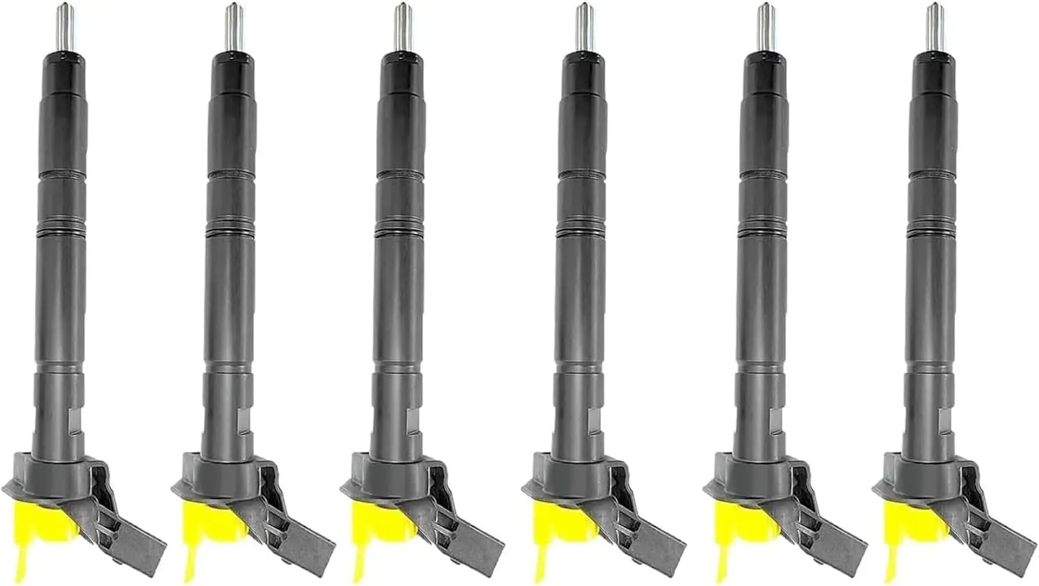 

6PCS 0445116023 059130277BE 059130277BE 0986435357 Common Rail Fuel Injector Compatible for Audi VW Touareg Porsche Cayenne