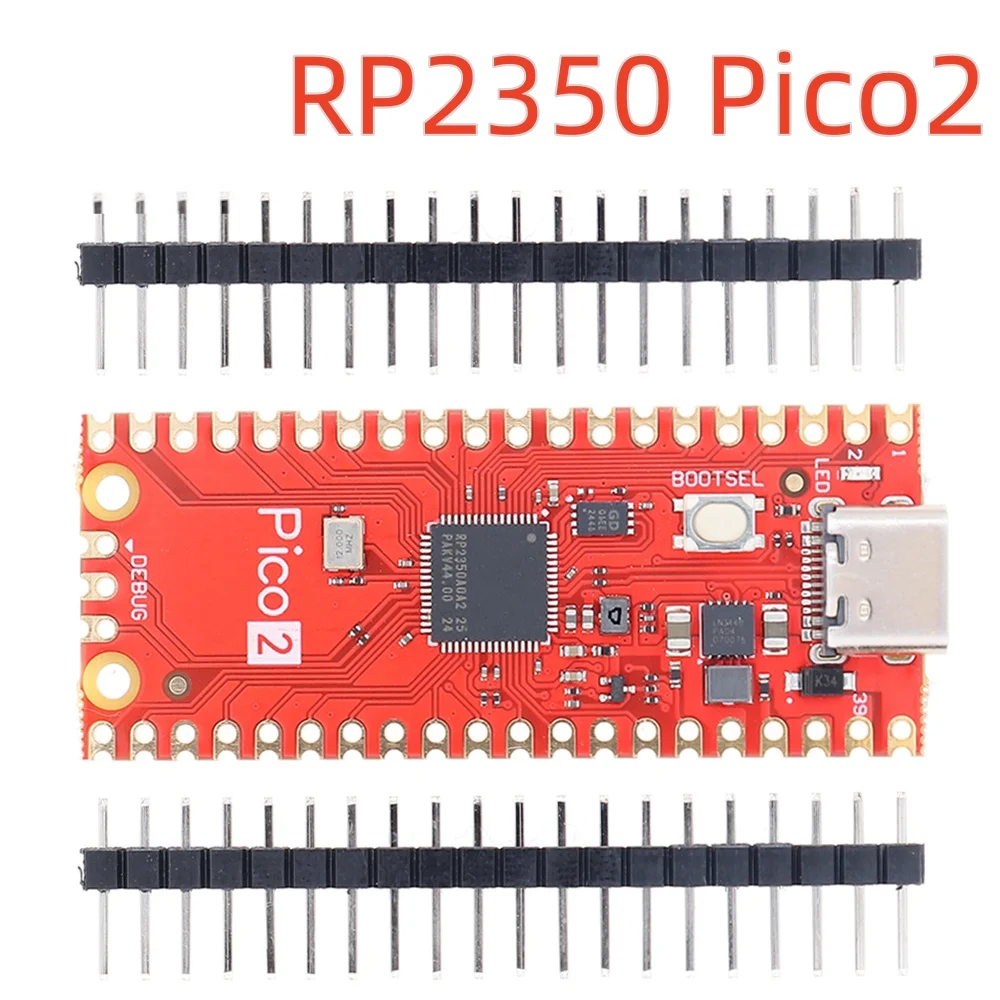 لوحة تطوير SAMIROB Raspberry Pi Zero Pico2 RP2350 4MB متحكم صغير RP2040 Raspberrypi C Type-c موصل إمداد الطاقة #5
