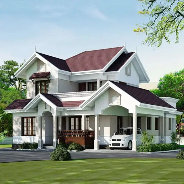 Prefabricated Light Steel Villa Housing Developed for Contemporary Homes