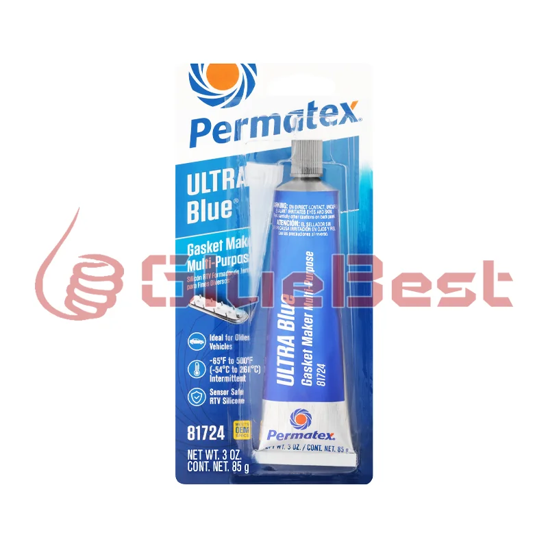 Permatex 81724 Ultra Blue High-Temperature Insulating Gasket Maker Curing Agent for Automotive and Industrial Original Product