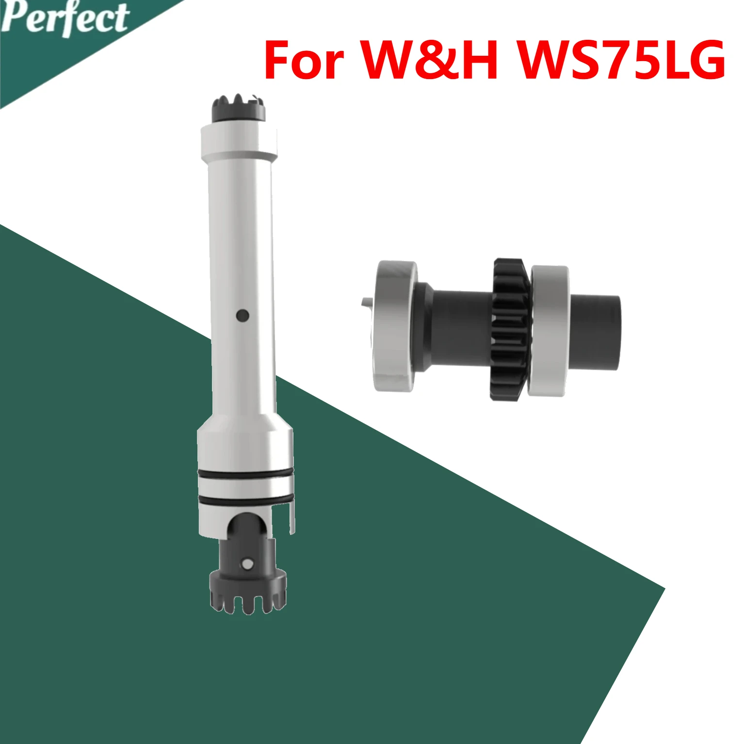 Dental for WH WS75LG Implant Handpiece Head Rotor Drive Shaft  Gearbox Rear To Body Type Handpiece Push ButtonContra Angle Axis
