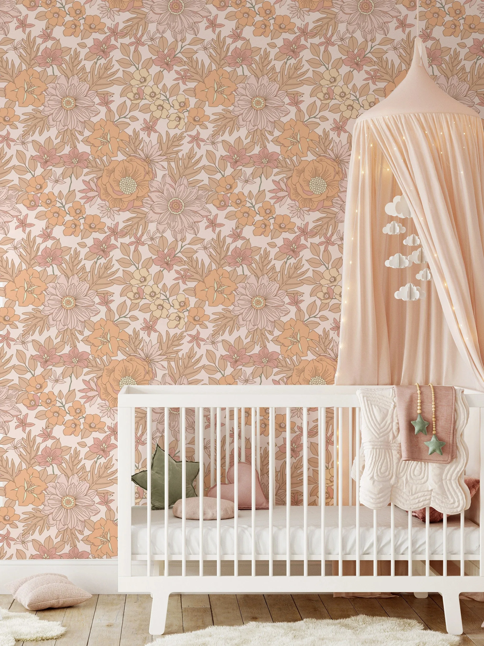 

Little Boho Meadow, Обои, Обои в стиле бохо, Цветочные обои, Детские обои, Цветочные обои, Детские обои для девочек, gi