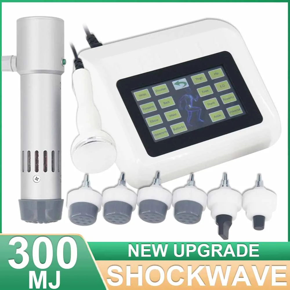 

2In1 Shockwave Therapy Machine For ED Treatment Relieve Muscle Soreness Fatigue Relax Muscle Massage Household Shock Wave 300MJ