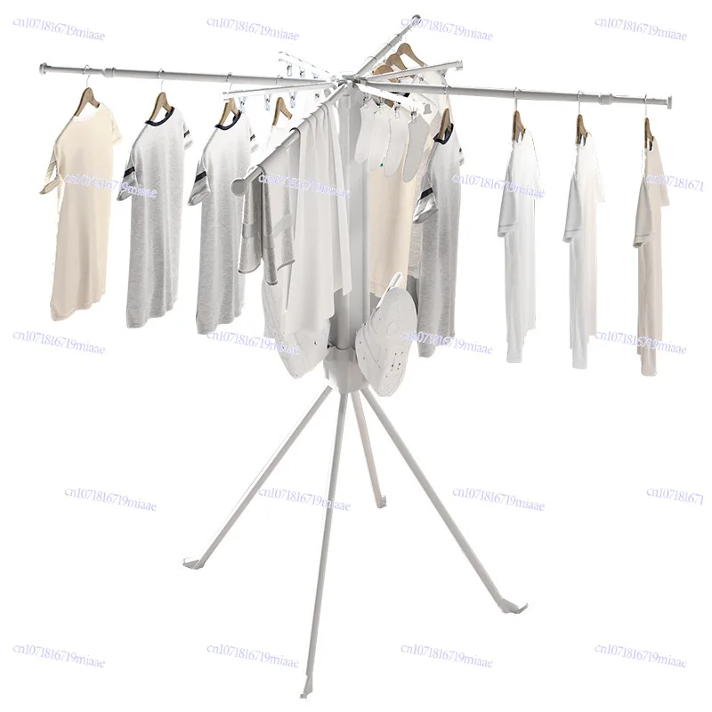 Foldable Octopus Drying Rack Telescopic Floor Free Installation Carbon Steel Octopus Clothesline Indoor Quilt Drying Artifact
