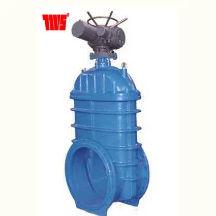 Gate Valve DN800 PN16 Electric Actuator F4 Standard Ductile Iron