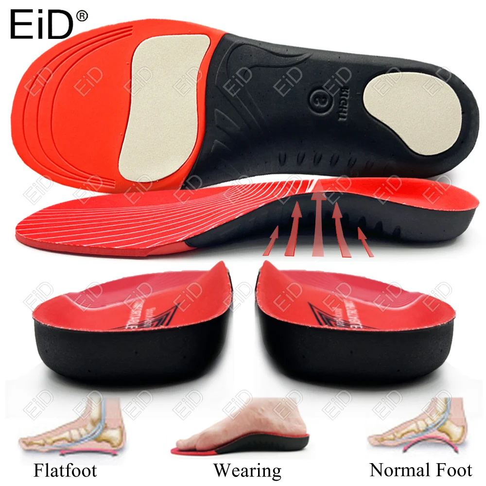 

EiD Orthotic Arch Support Insole for Sports Flat Feet Orthopedic Shoes Soles Insert for Foot Care Fasciitis Relief Insole Unisex