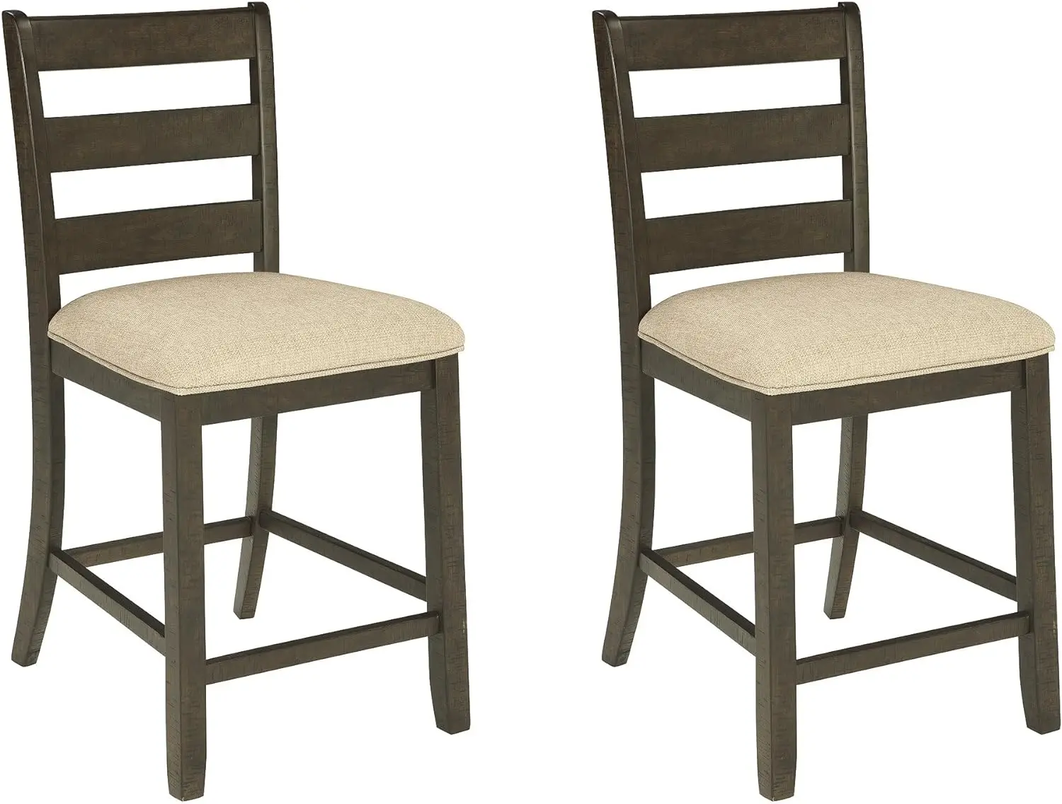 

Отличный дизайн с обивкой барный стул высотой 24,75 дюйма, 2 предмета, коричневый