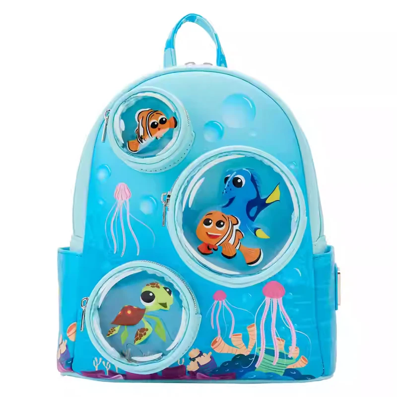 Loungefly Disney Pixar Movie Series Toy Story/WALL-E/Monsters University Mini Backpack Coco Cosplay Backpack image 3