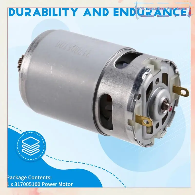 

317005100 Motor DC10.8V 14.4V 18V High Speed Power Motor For METABO BS10.8 BS14.4 BS18 Cordless Impact Drill Tool-A73I
