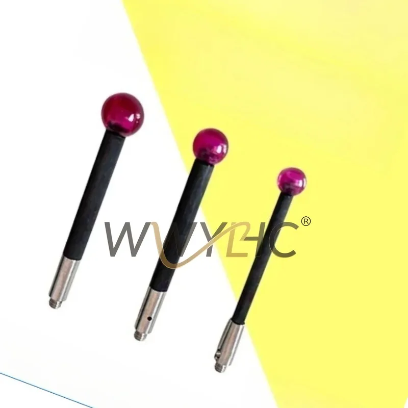 M2 Thread 6.0 Ruby Probe Carbon Fiber Measuring Rod For CMM Machine