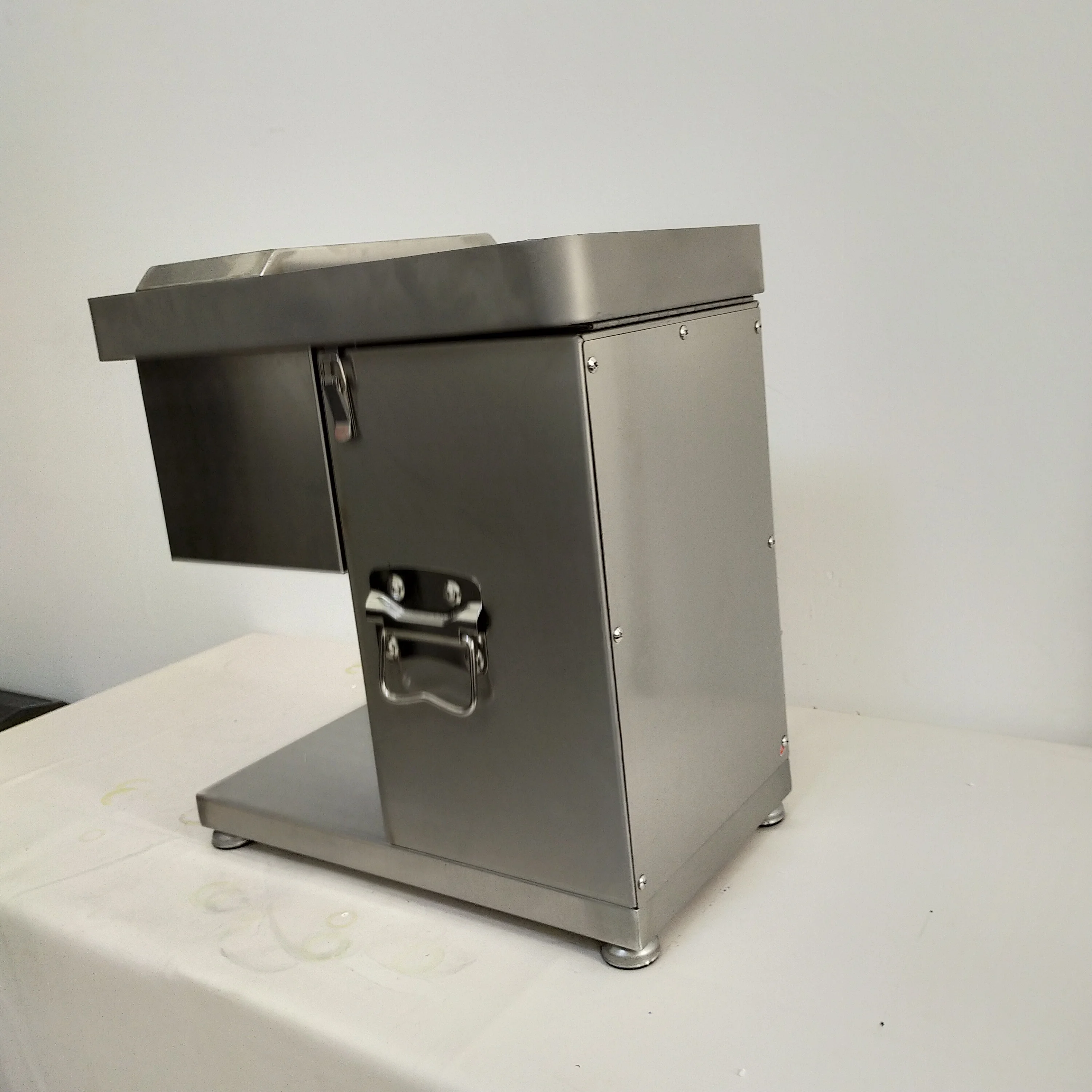 

Новый продукт, коммерческая машина для резки мяса, настольная машина 110 В/220 В, электрическая машина для резки куриного мяса ягненка