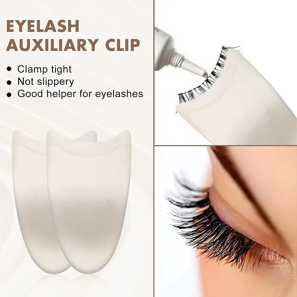 Outils de beauté et de maquillage pour faux cils, recourbe-cils en plastique, adhésif pour novice, outil pour débutants