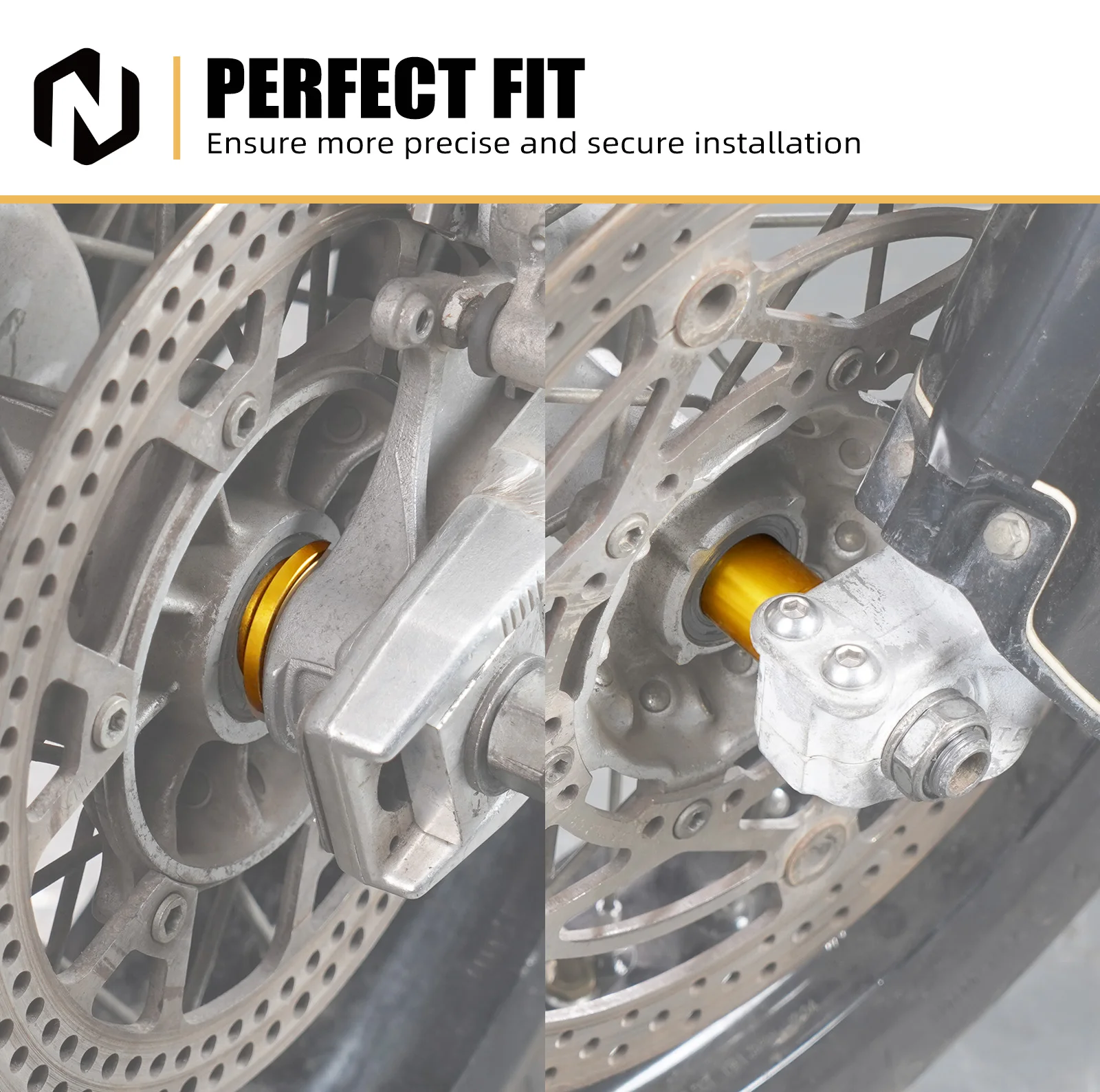 

NICECNC For Suzuki 2000-2024 DRZ400SM DRZ400S DRZ400E DRZ 400 Front Rear Wheel Spacers Hub Collars Aluminum DR-Z 400 E S SM