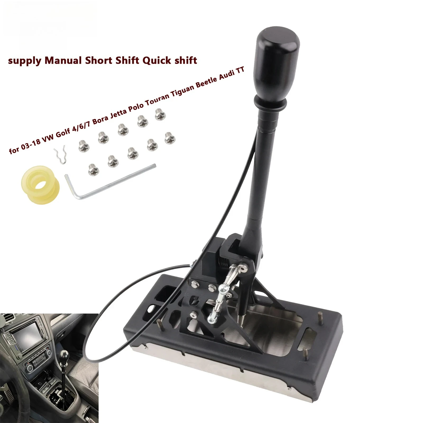 short Shifter Box For Volkswagen Golf 4 5 6 7 Bora Polo New Jetta Scirocco
