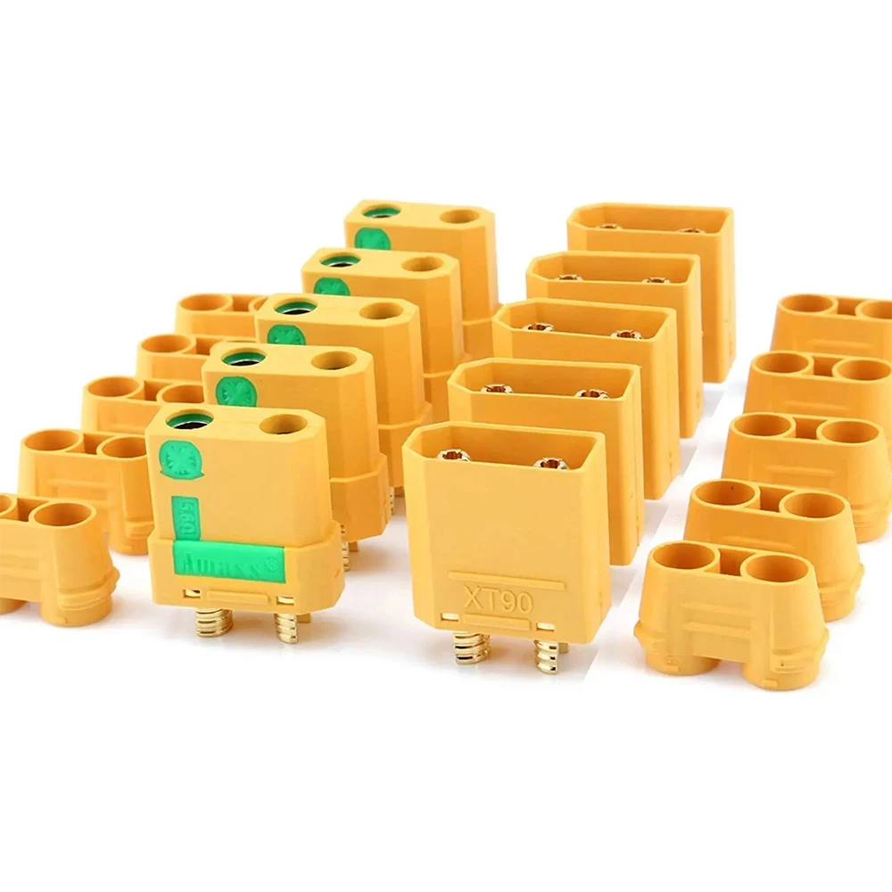 10 Paar Amass XT90-S Stecker, Anti-Funkenspannungs-Stecker und -Buchse für Batterie, ESC und Ladekabel – Detail 4