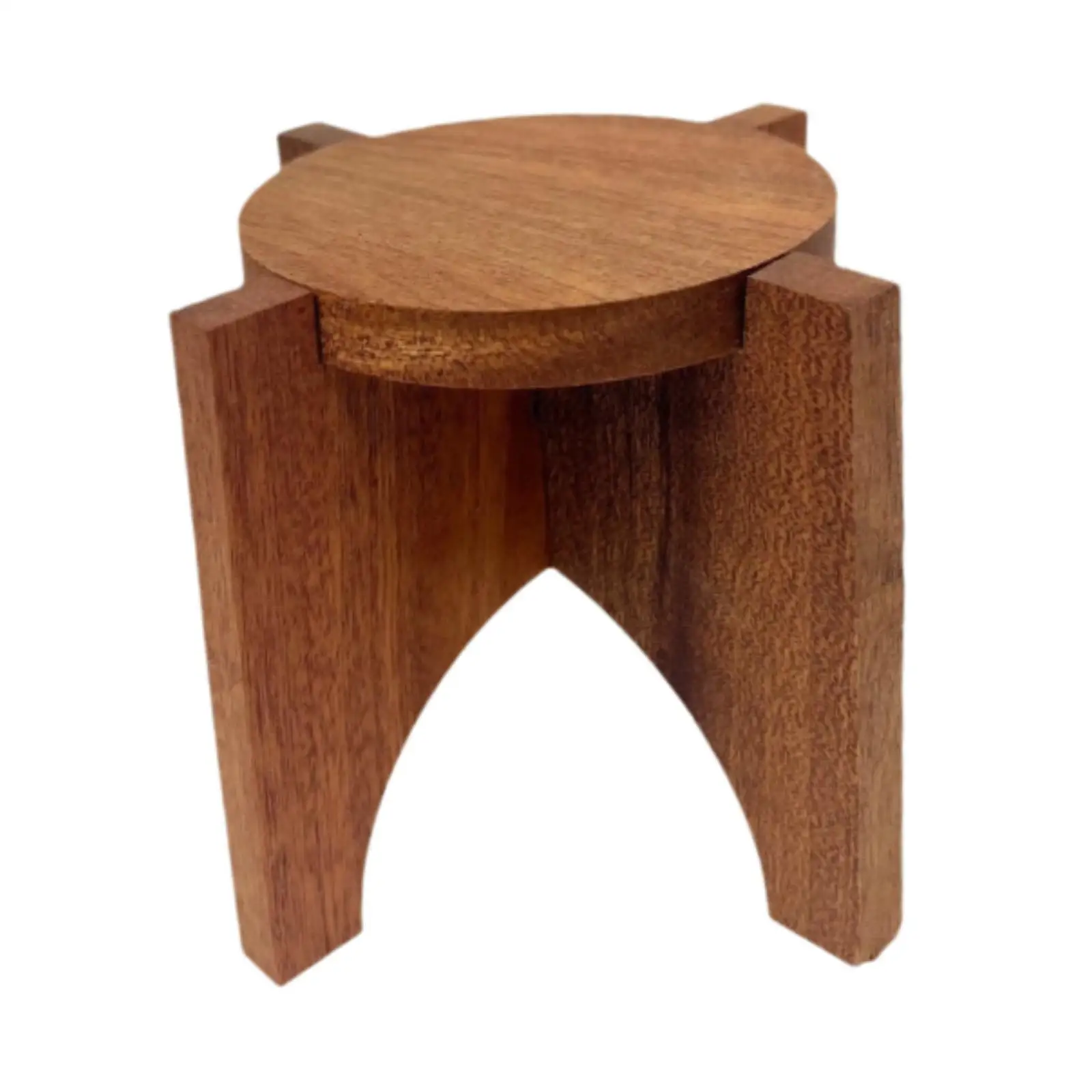 

Wooden Planter Display Rack Home Decor Modern Multifunctional Desktop Potted Holder for Bathroom Office Home Farmhouse Indoor
