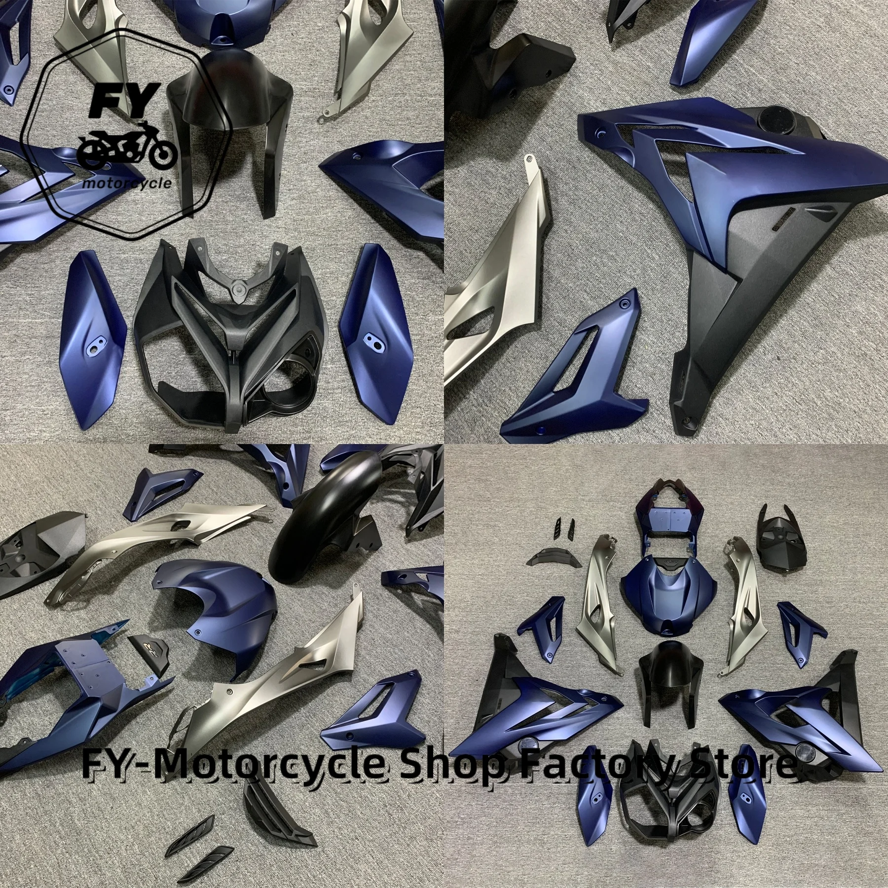 Motorcycle Complete ABS Fairing Set Cowling Body Panels Replacement Kit For BMW S1000R 2014 2015 2016 Bodywork Assembly