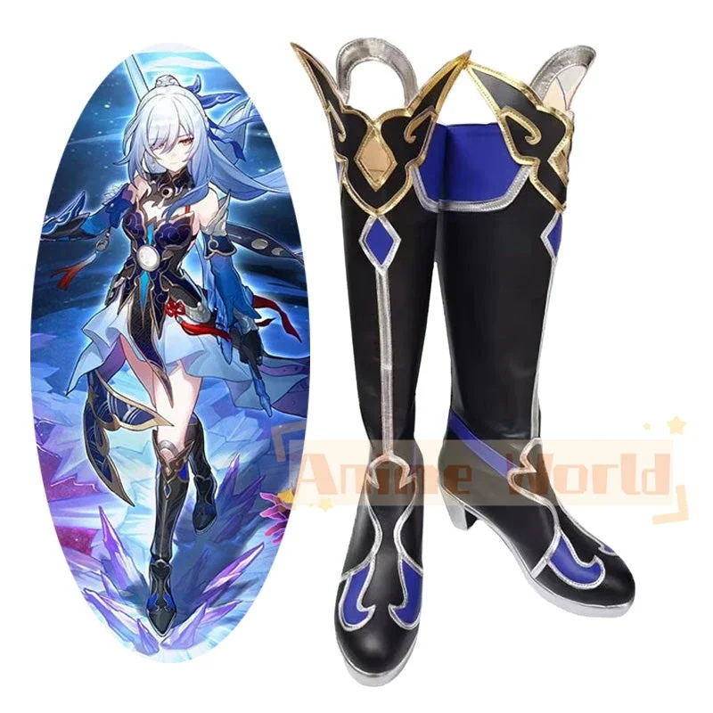 

Honkai: Star Rail Jingliu Shoes Сапоги для косплея