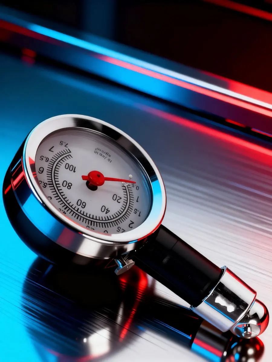 Portable Digital Tire Pressure Gauge for Car Motorcycle Bike 0-100 Psi Accurate Fast Reading Compact Lightweight Tyre Pressure