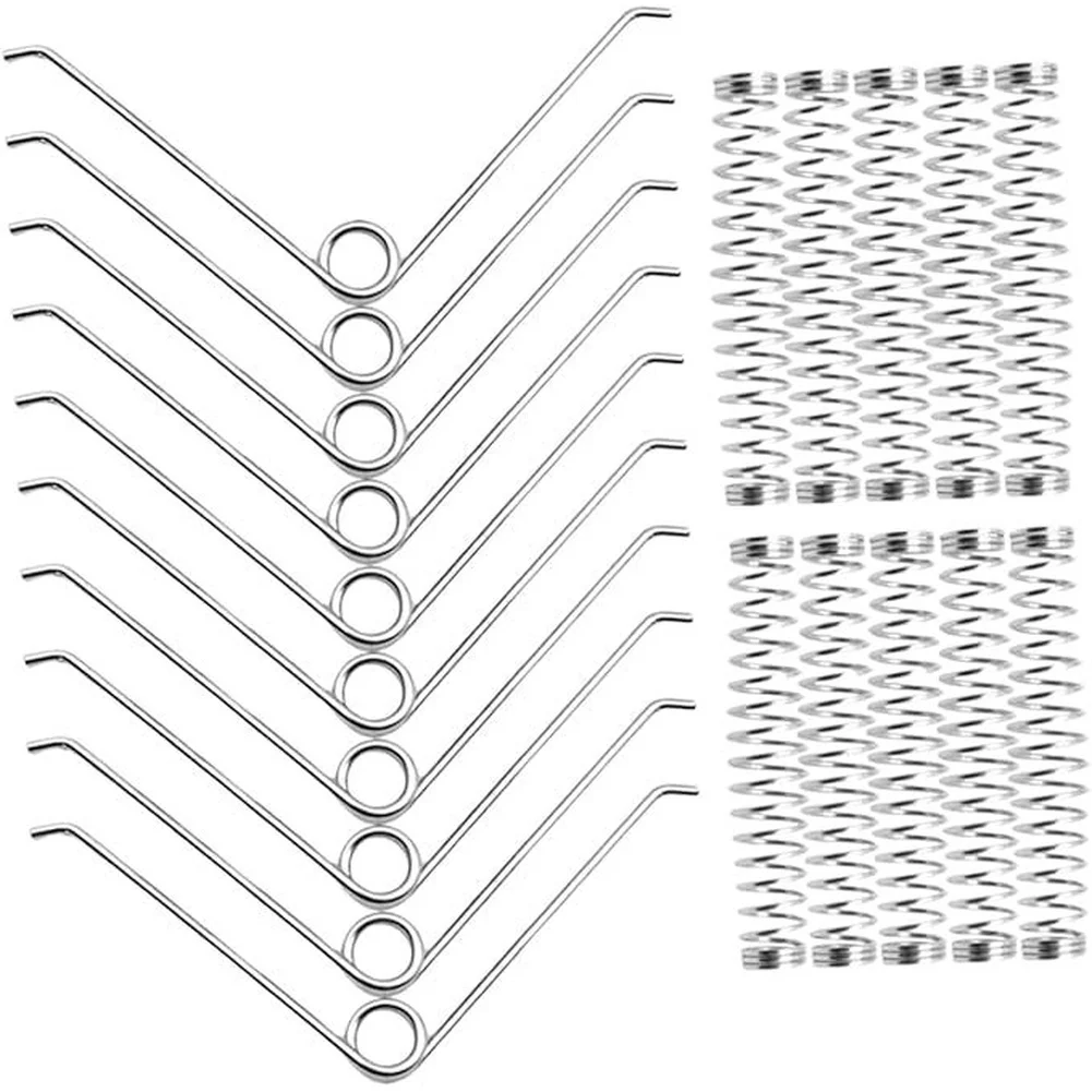 Replacement Spring Set for V-Shape Pruning Shears 20 Count Also Includes Sparse Flower Shear Springs for Garden Use