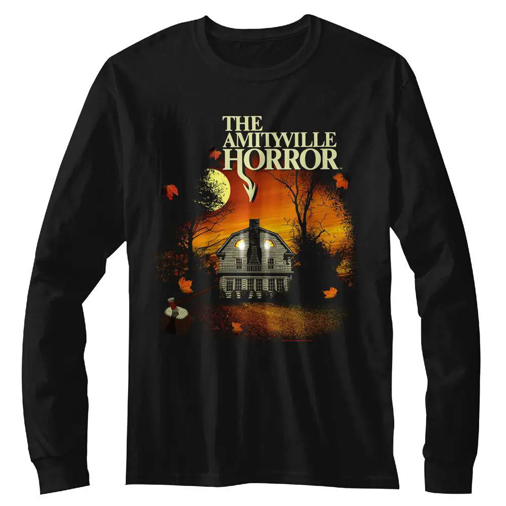 

Men's Amityville Horror Amityville Horror House Long Sleeve Large Black