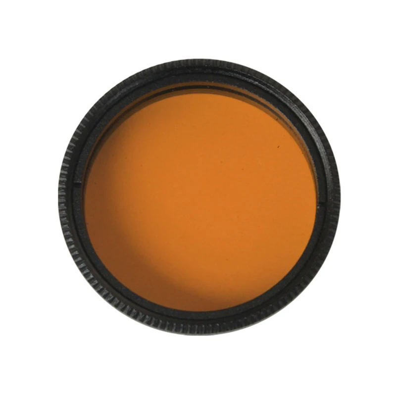 Agnicy Nighthawk Series 1.25 Inches 31.7mm NO.21 with Optical Glass M28*0.6mm Orange Color Telescope Orange Nebula Filter