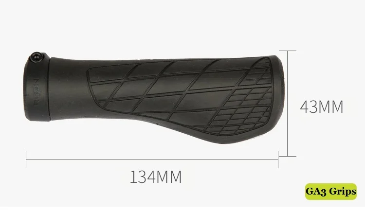 ERGON Fahrradgriffe aus Gummi, MTB-Griffe mit Klemmhalterung, Ergonomisch, Rutschfest, Stoßdämpfend, Lock-On-Enden, Mountainbike-Griffe – Detail 28