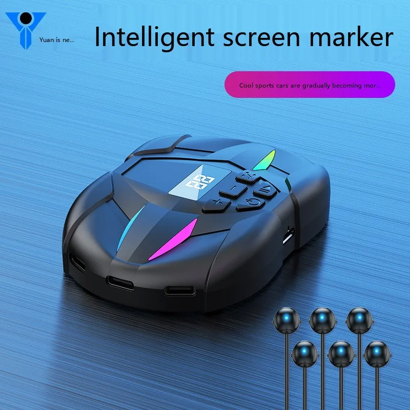Multi-Head Screen Clicker G55 1-6 Heads USB Wired for Multi-Device Live Streaming Like Bot