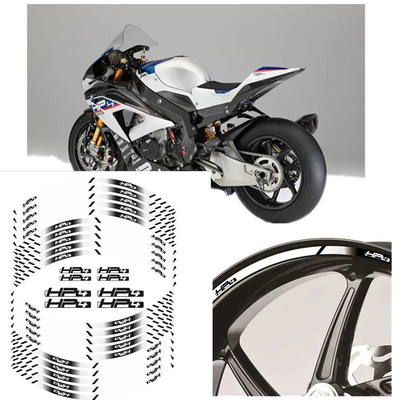 FOR BMW HP4 Motorcycle Parts Contour Wheel Decoration Decal Sticker accesorios moto