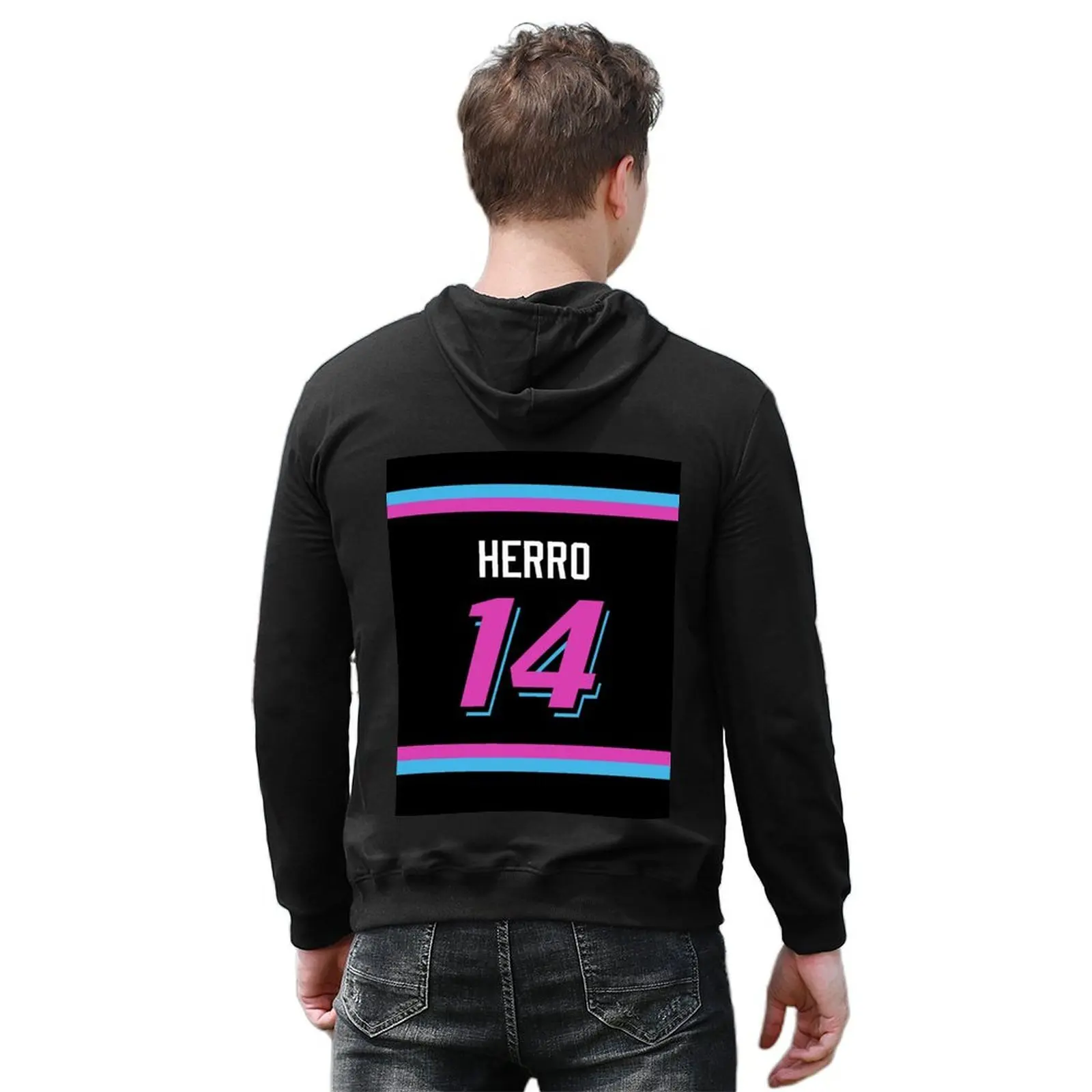 Tyler Herro Jersey Hoodie japanese style men's autumn clothes autumn blouse anime hoodie